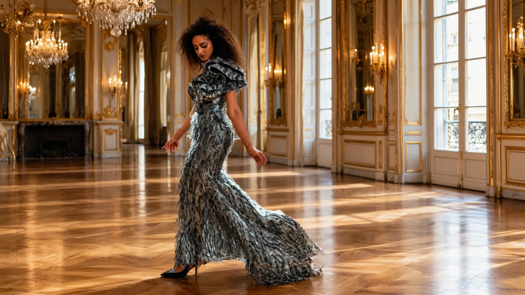 Matière vive traversant un bal parisien